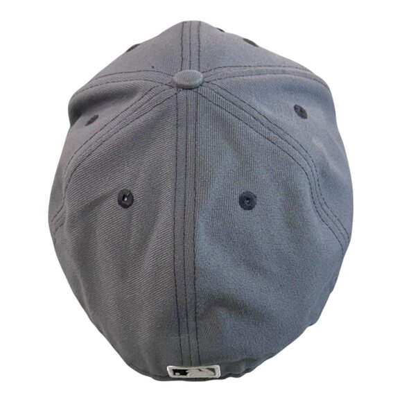 New Era Genuine Merchandise Boston Red Sox 59Fifty Fitted Hat Gray 7 1/2 Retro - Picture 9 of 11